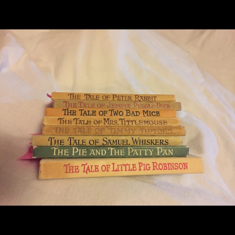 Vintage Beatrix Potter: 8 “Peter Rabbit” books